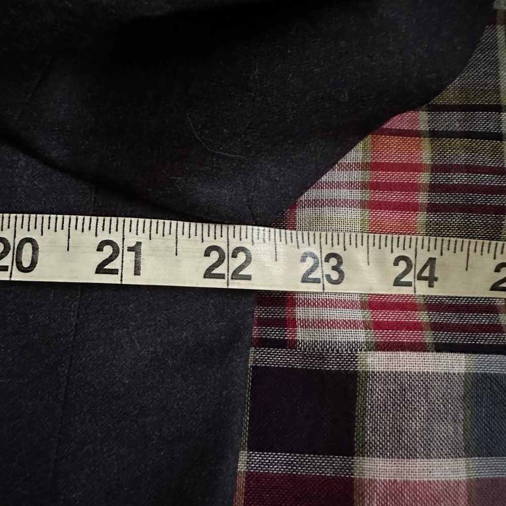 BROOKS BROTHERS 🐑 NWT Navy Wool Prep/Rowing Style 3 Button Blazer - Picture 14 of 16